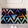 Galaxy Space Triangle Door Mat-grizzshop