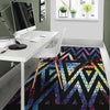 Galaxy Space Triangle Floor Mat-grizzshop