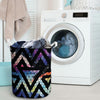 Galaxy Space Triangle Laundry Basket-grizzshop