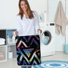 Galaxy Space Triangle Laundry Basket-grizzshop