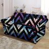 Galaxy Space Triangle Loveseat Cover-grizzshop