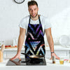 Galaxy Space Triangle Men's Apron-grizzshop