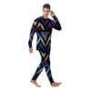 Galaxy Space Triangle Men's Pajamas-grizzshop