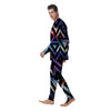 Galaxy Space Triangle Men's Pajamas-grizzshop