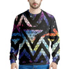 Galaxy Space Triangle Men's Sweatshirt-grizzshop