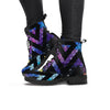 Galaxy Space Triangle Women's Boots-grizzshop