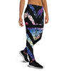 Galaxy Space Triangle Women's Joggers-grizzshop