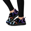 Galaxy Space Triangle Women's Sneakers-grizzshop