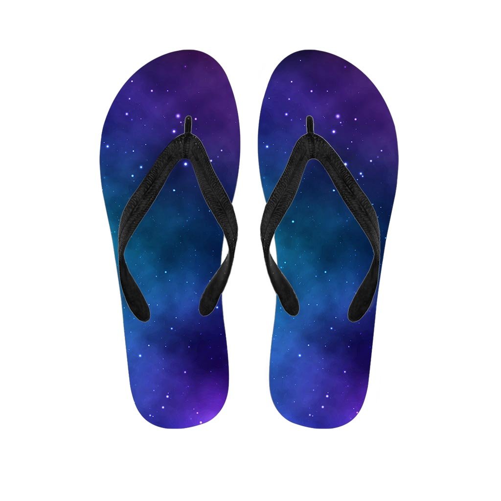 Galaxy Space Women's Flip Flops-grizzshop