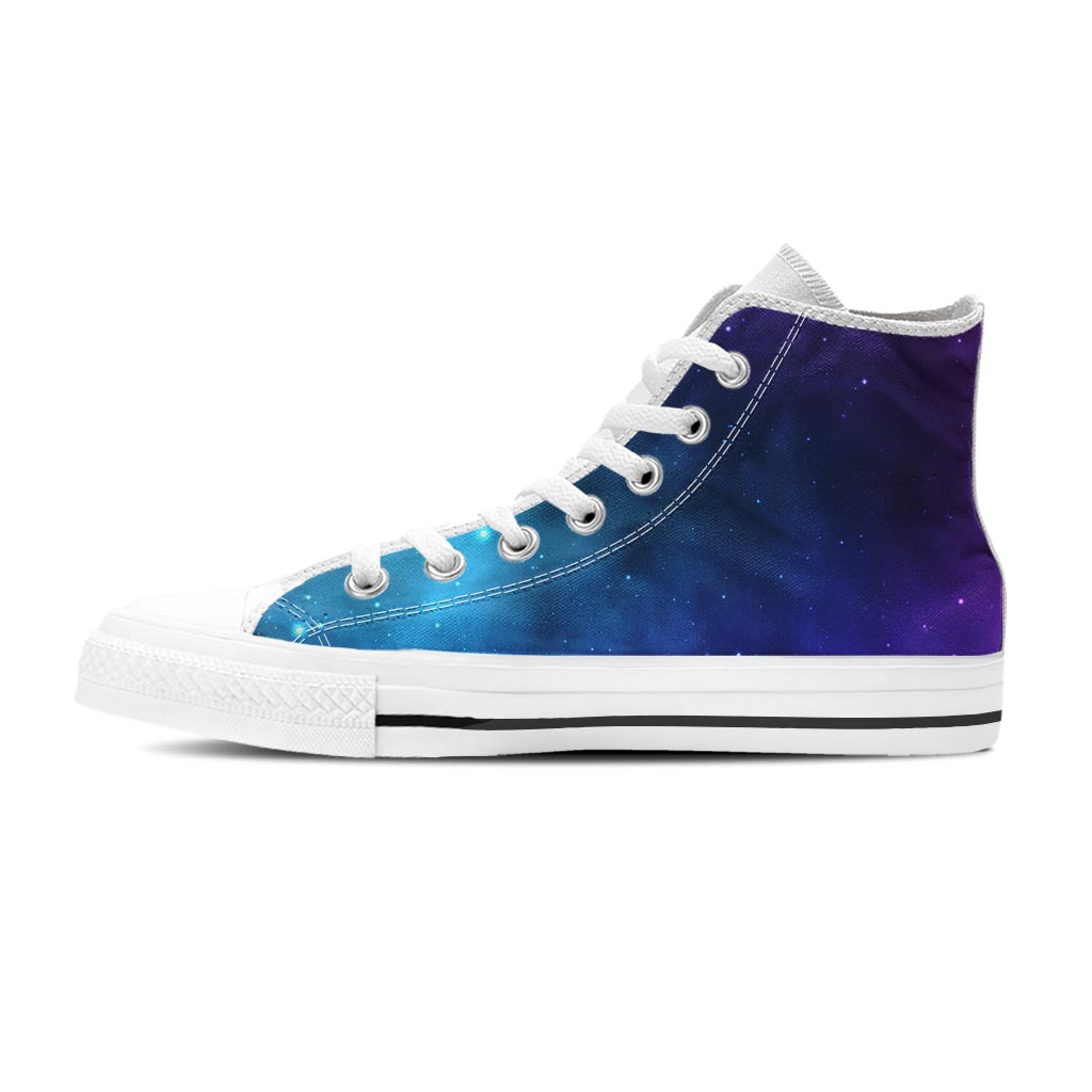 Galaxy Space Women's High Top Shoes-grizzshop