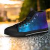 Galaxy Space Women's High Top Shoes-grizzshop