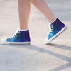 Galaxy Space Women's High Top Shoes-grizzshop