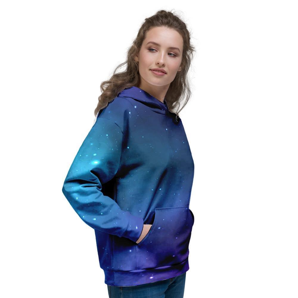 Galaxy Space Women's Hoodie-grizzshop