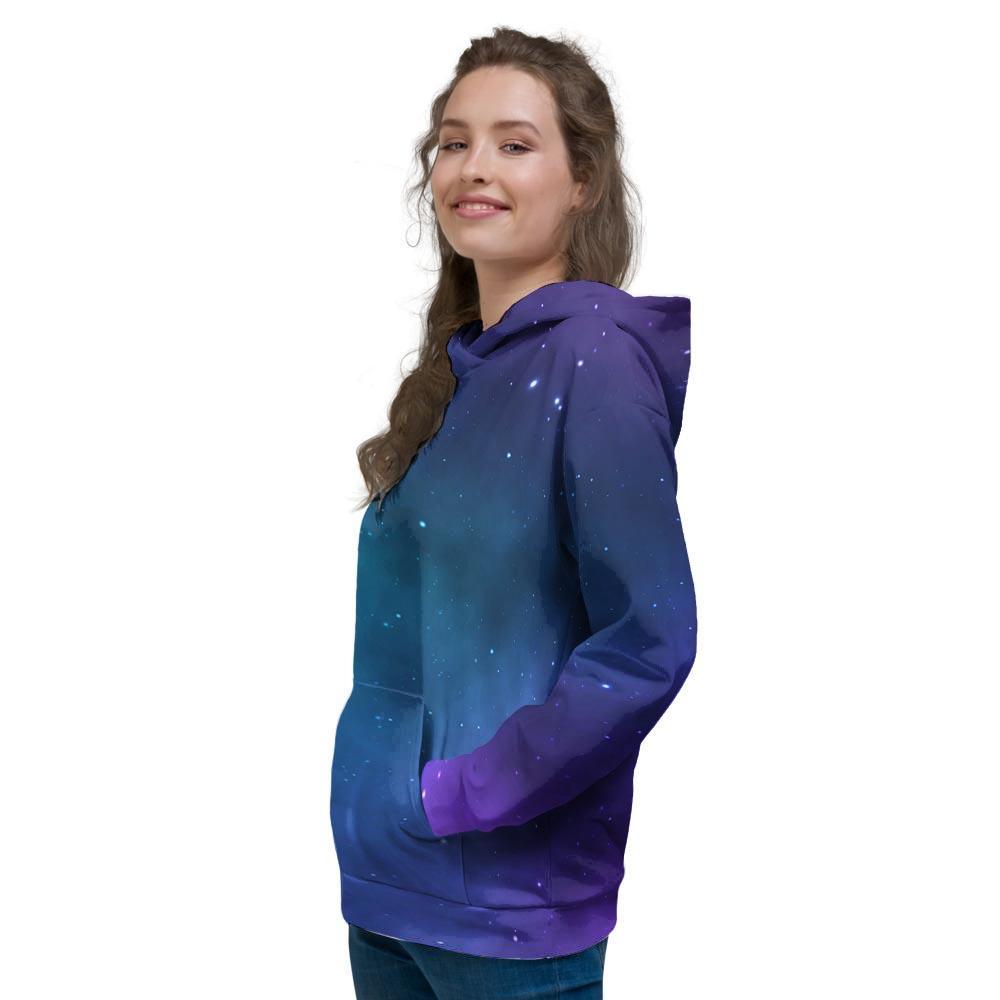 Galaxy Space Women's Hoodie-grizzshop