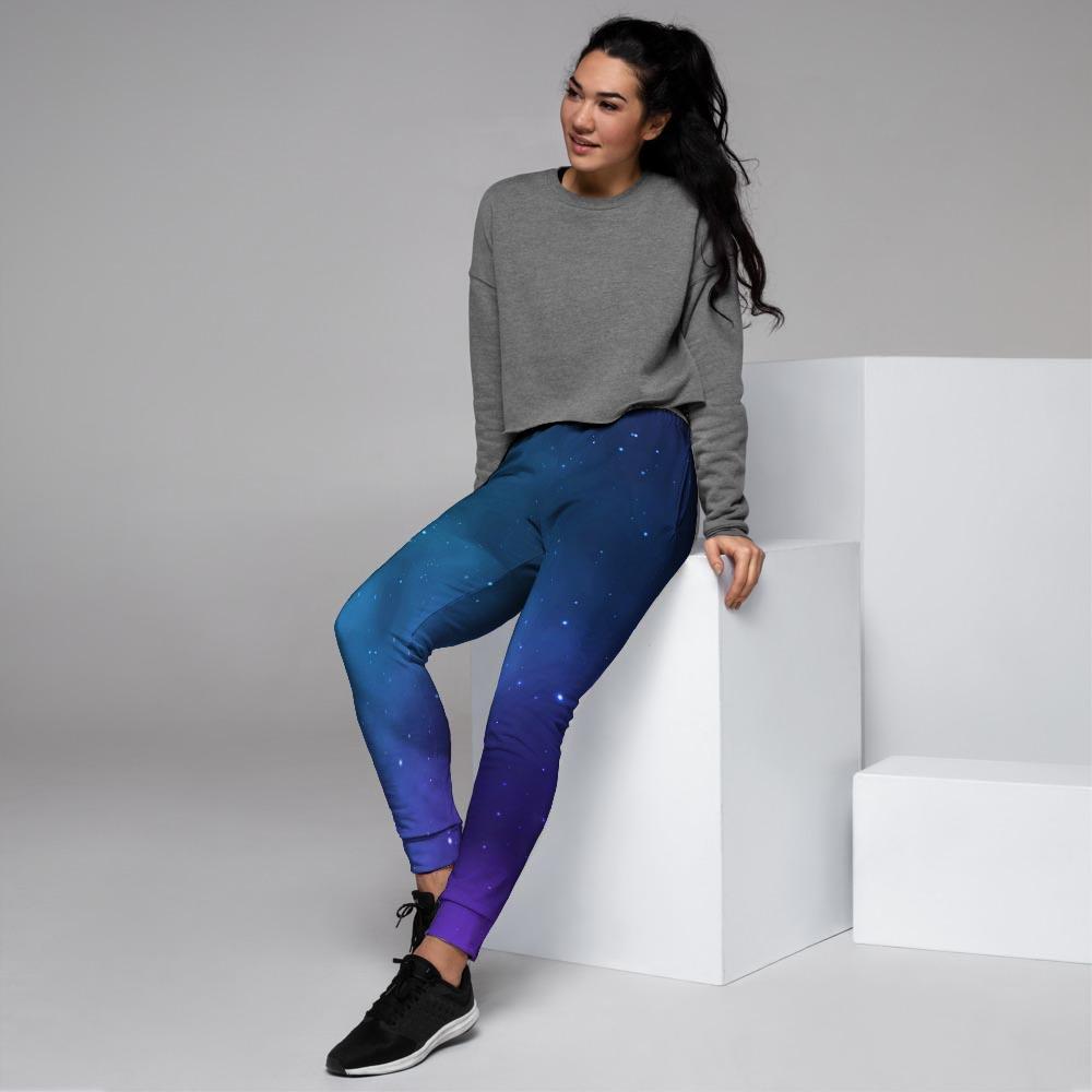 Galaxy Space Women's Joggers-grizzshop