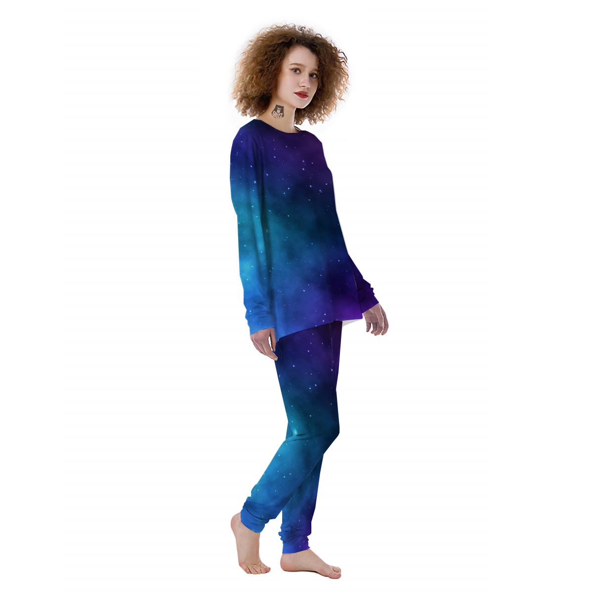 Galaxy Space Women's Pajamas-grizzshop