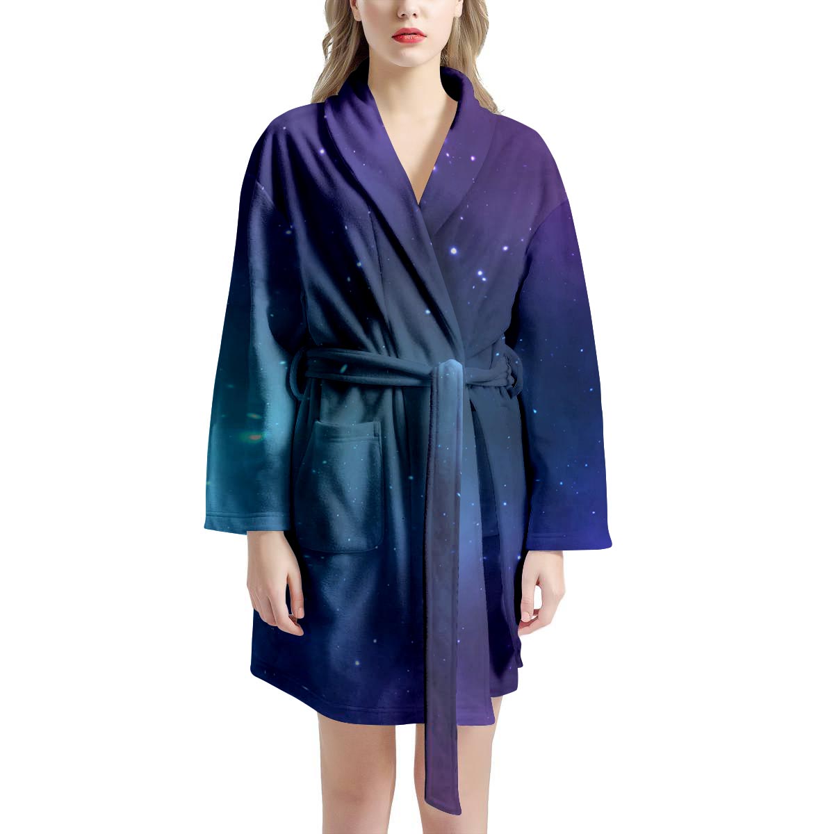 Galaxy Space Women's Robe-grizzshop