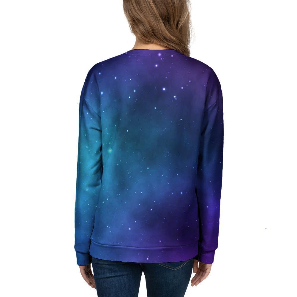 Galaxy Space Women's Sweatshirt-grizzshop