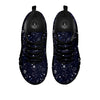 Galaxy Space Zodiac Star Signs Print Black Sneaker-grizzshop