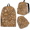 Gambling Poker Pattern Print Backpack-grizzshop