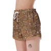 Gambling Poker Pattern Print Women's Shorts-grizzshop