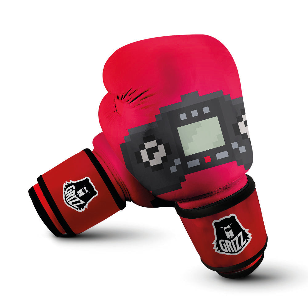 Game Items 8-Bit Pixel Print Boxing Gloves-grizzshop