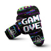 Game Over Text Glitch Effect Print Boxing Gloves-grizzshop