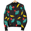 Gaming Joystick Pattern Print Men's Bomber Jacket-grizzshop