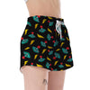 Gaming Joystick Pattern Print Women's Shorts-grizzshop