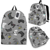 Gaming Joystick Print Pattern Backpack-grizzshop