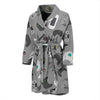 Gaming Joystick Print Pattern Men Long Robe-grizzshop