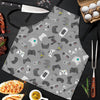 Gaming Joystick Print Pattern Men's Apron-grizzshop