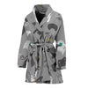 Gaming Joystick Print Pattern Women Long Robe-grizzshop