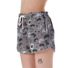 Gaming Joystick Print Pattern Women's Shorts-grizzshop