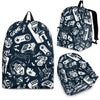 Gaming Pattern Print Backpack-grizzshop