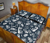 Gaming Pattern Print Bed Set Quilt-grizzshop