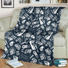 Gaming Pattern Print Blanket-grizzshop