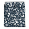 Gaming Pattern Print Duvet Cover Bedding Set-grizzshop