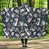 Load image into Gallery viewer, Gaming Pattern Print Hooded Blanket-grizzshop