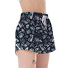 Gaming Pattern Print Women's Shorts-grizzshop