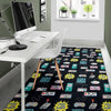 Gaming Print Pattern Floor Mat-grizzshop