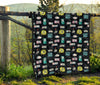 Gaming Print Pattern Quilt-grizzshop