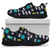 Gaming Print Pattern Sneaker Shoes For Men Women-grizzshop