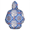 Ganesha Blue Print Pattern Men Women Pullover Hoodie-grizzshop