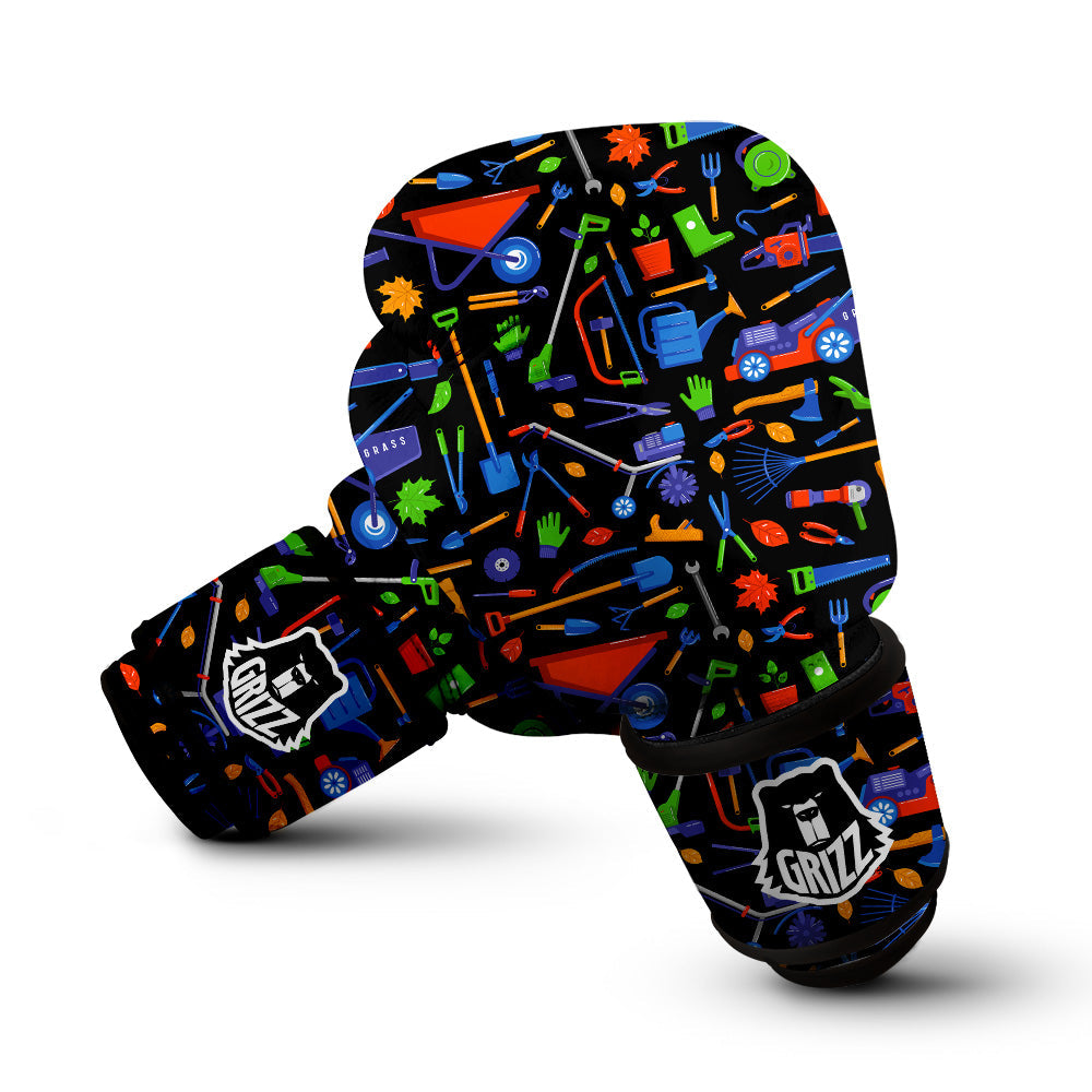 Garden Tools Print Pattern Boxing Gloves-grizzshop
