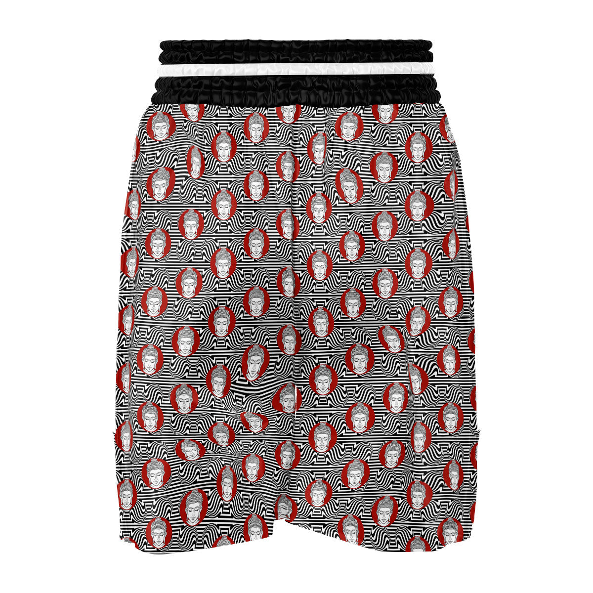 Gautama Buddha Print Pattern Boxing Shorts-grizzshop