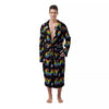 Gay Pride Rainbow Print Pattern Men's Robe-grizzshop