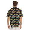 Gay Pride Rainbow Print Pattern Men's Short Sleeve Shirts-grizzshop