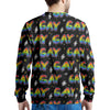 Gay Pride Rainbow Print Pattern Men's Sweatshirt-grizzshop