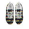 Gay Pride Rainbow Print Pattern White Sneaker-grizzshop